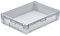 Eurobehälter 800x600x175 mm, Großbehälter, Euro-Norm, Große Kunststoffbehälter, Industrie- und Lagerbox, 1 St, Grau