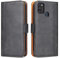 Bozon Handyhülle für Galaxy M21 Hülle, Samsung M30s Lederhülle Schutzhülle Klapphülle Tasche mit Standfunktion und Kartenfächer für Samsung Galaxy M21/ M30s (Schwarz)