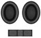Sennheiser Pro Replacement Set of 2 pcs. Ear Cushions and 1 pc. Headband pad for HD 300 PRO and HMD