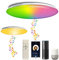 chysongoods Φ40CM-45W Starry Sky Music Ceiling Light Amazon Alexa Google Home Compatible with Bluetooth Speaker Ceiling Light LED RGB Colour Changing Dimmable for Kitchen Bedroom Bathroom Office
