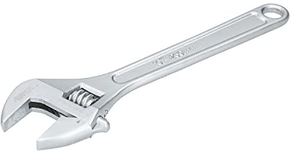 Ferrestock FSKLLA006 Schraubenschlüssel, 150 mm (6 Zoll), aus Karbonstahl mit Satin-Finish, Millimeter-Knebel