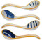 Yoiimiya Long Handle Soup Spoons for Pho Ramen Noodles Wonton Dumpling Rice
