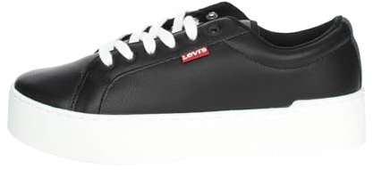 Levi's Tijuana 2.0, Zapatillas Mujer, Black Normal 661, 36 EU