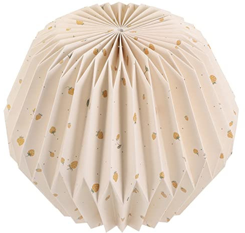 minkissy Deckenlampe Origami Lampenschirm Faltbarer Geometrischer Lichtschutz Für Kreative Wohnräume Für Schlafzimmer Wohnzimmer Hotel Und Mehr