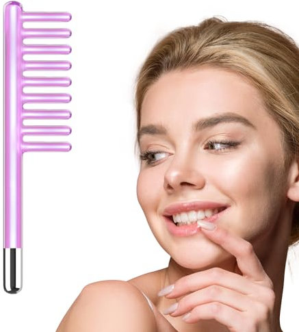 Peigne Tube de rechange en verre argon pour baguette faciale UUPAS haute fréquence