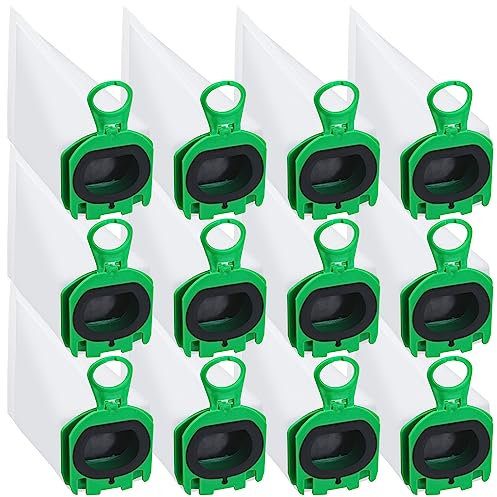 BONBELONG 12 Stück Staubsaugerbeutel für Vorwerk Kobold VB100 Filtertüten Ersatz Beutel Zubehör Staubbeutel für Vorwerk Kobold VB100 VB 100 FP100 FP 100 Akku-Staubsauger