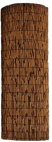 Clôture de Roseau Jardin, Paillasse pour Pergola Natte Bambou, Rideau en Bambou Protection Contre le Vent et le Soleil, Canisse en Roseau Brise Vue pour Vouverture de Toiture, Terrasse Natte de Roseau