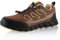 Fusskleidung® Damen Herren Wanderschuhe Softshell Trail Running Trekkingschuhe Braun Schwarz EU 42
