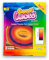 SweetLaces Originals - 2 Lacets Plats 105 cm Sunset Couleur en Dégradé - Pour Sneakers, Basket, Air Jordan, Campus 00s - Lavables en Machine - Designés en France - Violet/Rouge/Jaune