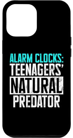 iPhone 15 Pro Max Alarm Clocks Teenagers Natural Predator Teenager Case