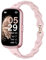 Blueshaweu 16mm Damen Armband Kompatibel Für Sanorum Smartwatch 1.47 CS5, Schlank Einkettiges Elegant Silikon Ersatz Uhrenarmband Für Sanorum CS5/SHANG WING L2/ Amzhero D26 (Rosa)