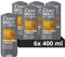 Dove Men+Care Sandalwood + Vanilla 3-in-1 Hair, Face and Body Wash Body Cleanser shower gel with MicroMoisture technology for 24 hour nourishment 6x 400 ml