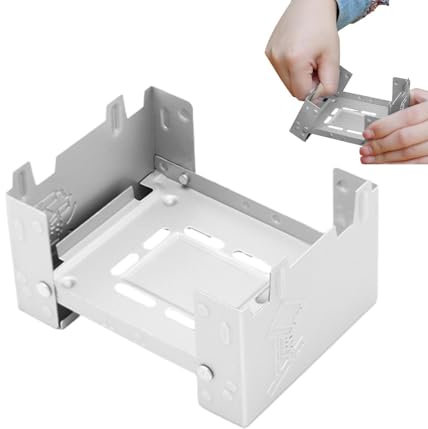 Estufa de bolsillo – Estufa de alcohol portátil para camping, equipo deportivo y al aire libre, accesorio de camping para viajes al aire libre, Acción de Gracias, Navidad