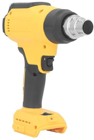 FLEXMAN 300W Heat Gun Kit, 30℃ to 550℃ Cordless Handheld Rechargeable Hot Air Gun LED Display Beehive Type Heating Hot Air Gun with 3 Nozzles for DCB200, for DCB201, for DCB203