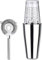 Cocktail Shaker Set, Kit da 3 pezzi for barman con shaker, set di 2 barattoli, barattolo di latta in acciaio inossidabile da 750 ml e colino