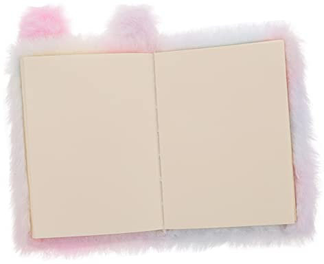 SOIMISS Kawaii Plüsch Notizbuch für Mädchen Cartoon Hase Mini Tagebuch Tragbar und für Schule und Kreative Notizen für Studentinnen