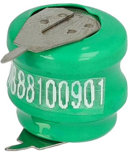 vhbw NiMH Ersatz Knopfzellen-Akku Typ V40H 2-Pins 40mAh 2,4V kompatibel mit Modellbau-Akkus, Solar-Leuchten UVM.