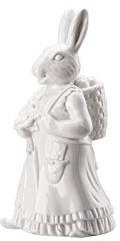 Hutschenreuther Hasenfigur, Weiß, 13,7 cm
