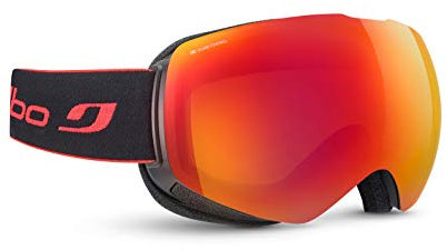 Julbo Moonlight Skibrille für Damen, Schwarz/Rot, L