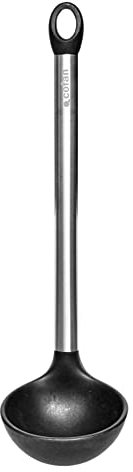 Cofan Cuchara Sopera Modelo Neige | Fabricada en Silicona con Mango Inox | Medida 32 cm | Resistente hasta 220ºC