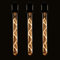 GBLY 3x LED Edison Glühbirne Röhrenlampe E27 Vintage Glühlampe in Röhrenform 300mm 4W Warmweiß Spirale Filament Antike Nostalgie und Retro Beleuchtung für Haus Café Bar Party, nicht dimmbar