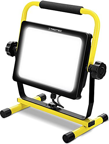 TROTEC 4455000270 PWSL LED Construction Spotlight, Black, PWLS 10-150