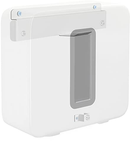 Wall Mount for Sonos Sub Gen 3 and Gen 2 - Heavy Duty Mounting Brackets With Hardware Kit, White