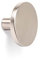 Gedotec Möbelknopf Antik | Schrank-Knopf Edelstahl Optik | COMO | Metall Türknopf rund | Schubladen-Knopf Ø 41 mm | Kommoden-Knopf Küchen-Schränke & Türen | 10 Stück - Möbel-Knauf mit Schrauben