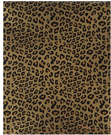 5 Stück Plotterfolie Textil, 9.84 x 12 Leopard Vinylfolie Heat Transfer Vinyl, Transferpapier zum Aufbügeln Plotter, Wärmeübertragungsfolie Plotter