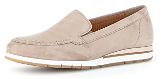 Gabor Damen Slipper, Frauen Slip On,Wechselfußbett,Moderate Mehrweite (G),Mokassins,Halbschuhe,Slides,Schlupfschuhe,Loafer,Silk,40.5 EU / 7 UK