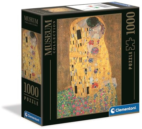 Puzzle Clementoni Museum Collection Il bacio di Klimt 1000 Pezzi 50x69cm 98307