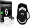 SensoryBoost FPS 2.0 Glides (lot de 2) pour Logitech G502 X Plus, Lightspeed - Ultra doux, Plus de contrôle, Auto-polissants, de haute qualité - Patins de souris de rechange, Accessoires souris Gaming