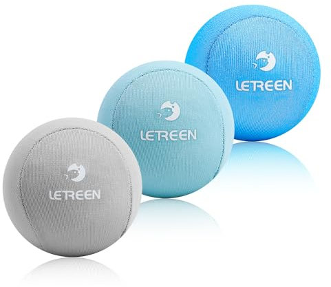 LETREEN 3er-Set Stressball für Erwachsene, Gel Antistressball mit verschiedenen Stärken und Größen, Anti Stress Bälle für Konzentration, Knetball Spielzeug