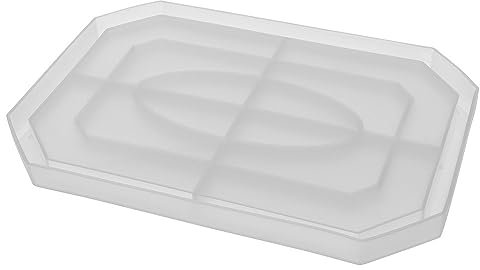 Ideen mit Herz Silikonform Tablett 1 | Größe Tablett: 24,7 cm x 17,1 cm x 1,6 cm