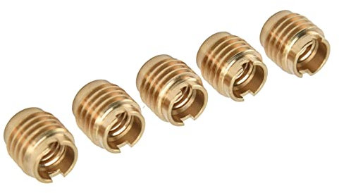 5 Stück Bierzapfhahngriff mit Gewindeeinsatz für 3/8 Zoll-16 UNC-Bierhähne
