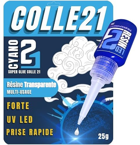 Colle RESINE TRANSPARENT LED UV by Colle21, Résine Transparente, resine pour modelisme, resine uv pour bricolage