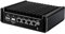 AIOPCWA Micro Firewall Appliance, Core i3 N305 Fanless Mini PC, 4 x 2.5GbE i226V LAN Ports, Support Windows OPNsense, Router PC, AES-NI, TF, Type-C, DDR5 32GB RAM 2TB SSD
