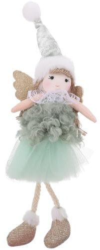 TOPBATHY Christmas Angel Ornaments Christmas Tree Hanging Decorations Plush Hanging Ornament Crafts Pendant Funny Dolls Ornament for Xmas Party Home Decor