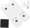 Vaguelly 2 Sets Doorbell Backplate Compatible with Blink Video Doorbell Durable Plastic Bracket Mount for Easy Installation White