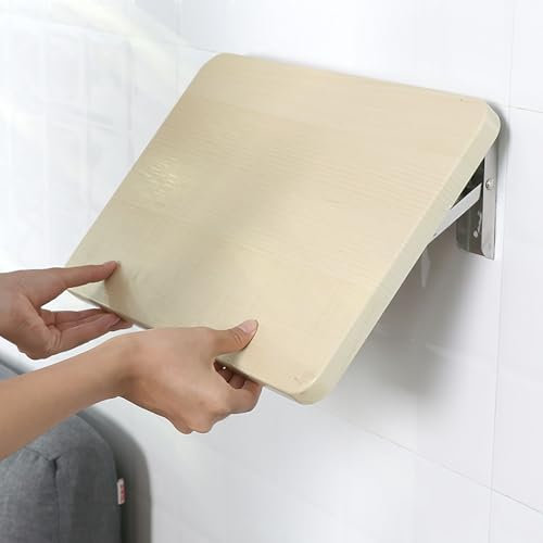 Wohnaccessoires, Büro-Wandbild, Flexibler, schwebender und multifunktionaler Holztisch für Badezimmer, Küche, Büro, Schlafzimmer, Krippenzimmer, Essbe