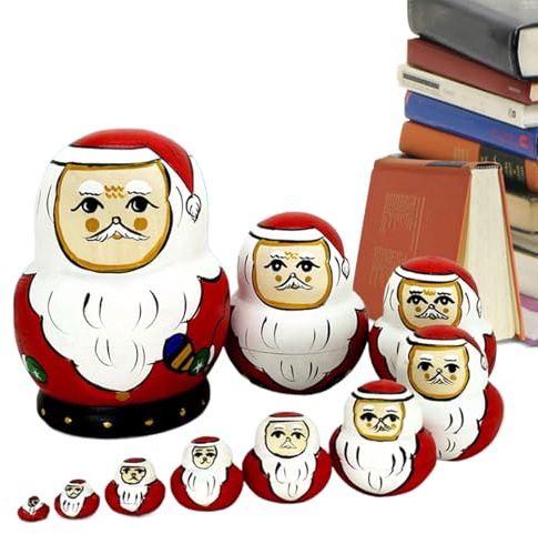 Generisch Matrjoschka Puppen Für Erwachsene Tierfiguren Holzskulptur | Holz Matrjoschka Puppen Für Eingang Wohnzimmer Kinderzimmer Festtisch Dekoration