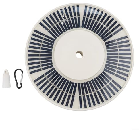 136 LED Solar Fahnenmast Licht mit 66 Solarzellen IP55 bewertet für 4,6-7,6 m Fahnenmasten Automatischer Nachtbetrieb