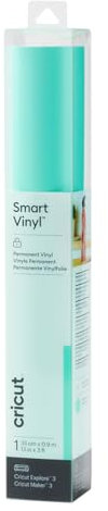 Cricut Smart Vinyl Permanent | 1 sheet | 33cm x 0.9m | Mint