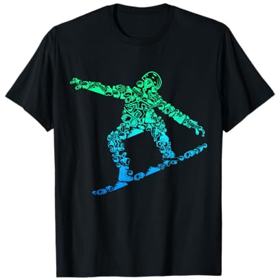 Snowboard Snowboarder Snowboarding Men Boys Kids T-Shirt