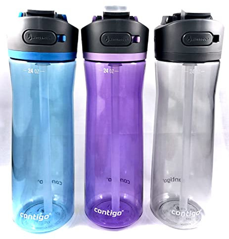 Contigo, 24oz, Water Bottle with AUTOSPOUT® Lid, Sake, Juniper and Lavender