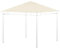 Outsunny Toile de Rechange pour pavillon tonnelle Tente Toit de Remplacement Gazebo de Jardin Tissu Polyester Haute densité 180 g/m² Anti-UV 3 x 3 m crème
