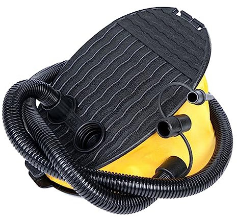 Veemoon Tragbare Pumpe Fußluftpumpe Matratze Fußpumpe Luftmatratze Pumpe Matratze Pumpe Outdoor Gästebett Pumpe Reisebett Pumpe Fußpumpe Für Schlauchboote Fußbalg Luftpumpe Aufblasbar