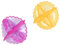 Healeved Laundry Balls Set of 4 Non-toxic Tumble Reusable for Washing Machine Prevent Knots Tangles 4.8cm Random Color