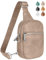 Vantamo Crossbody Bag Damen mit RFID-Schutz & Extra Sicher Anti-Diebstahl-Clip, Stilvolle Handtasche für den Alltag oder die Reise, Hochwertigem Material Anti Diebstahl Umhängetasche
