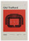 rsgfyc Old Trafford Stadion Poster – Fußball-Poster, Leinwand-Poster, Schlafzimmer-Dekor, Landschaft, Büro, Raumdekoration, Geschenk, 50 x 75 cm